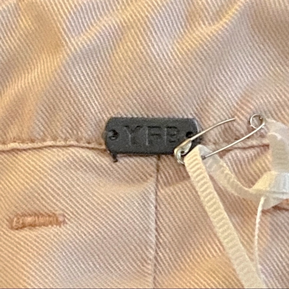 Young Fabulous Broke Milo Shorts Pink NWT Small Tencel Boho YFB Summer Festival - Picture 7 of 10